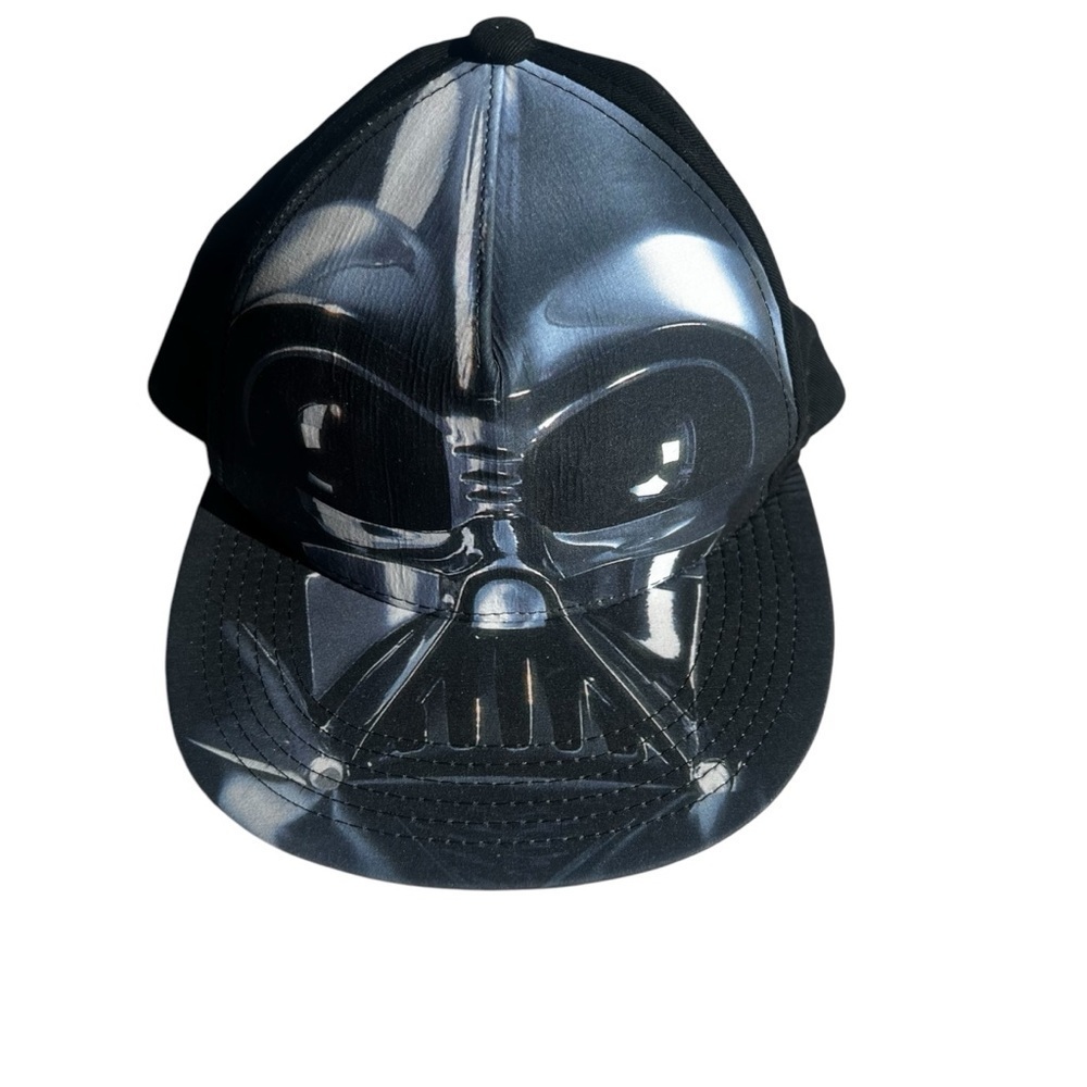 Star Wars Boys Youth Black Darth Vader Snapback Hat Cap